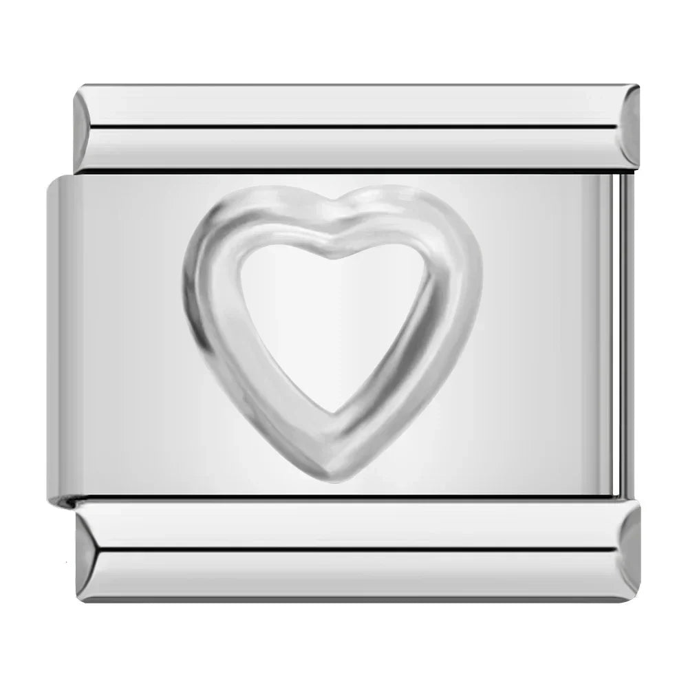 Daisy Heart Flower Butterfly Cross DJ001