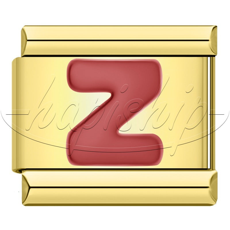 Golden Red 26 Letters A-Z DJ1666