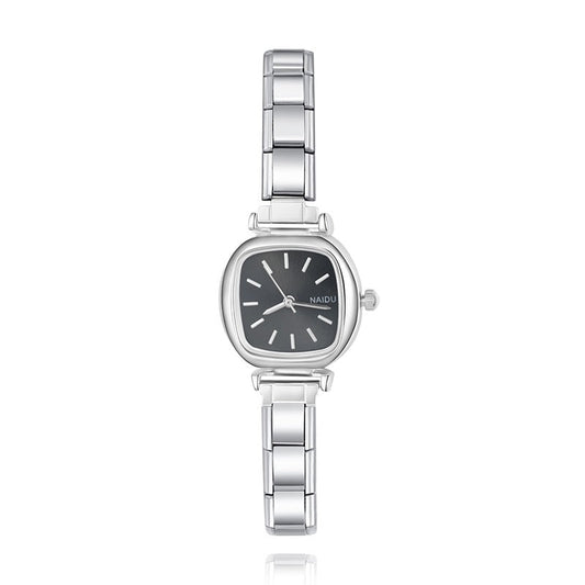 Modern Soft Square Watch with Simple Lines
