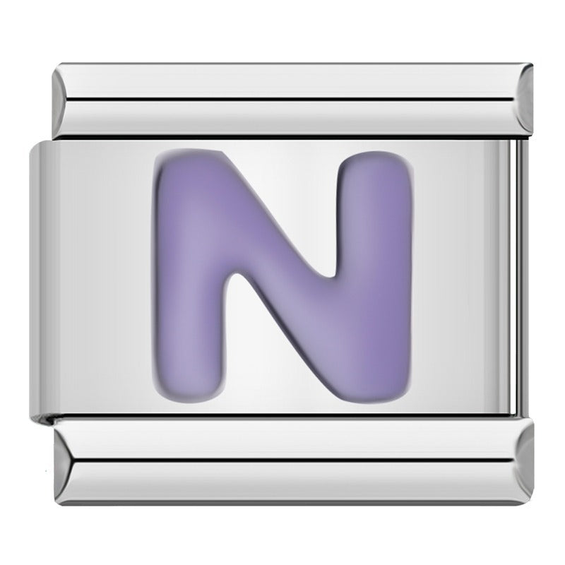26 English Purple Letters DJ1646