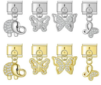 Enamel Coffee Cup & Latte Dangle Charm for Charm Bracelets