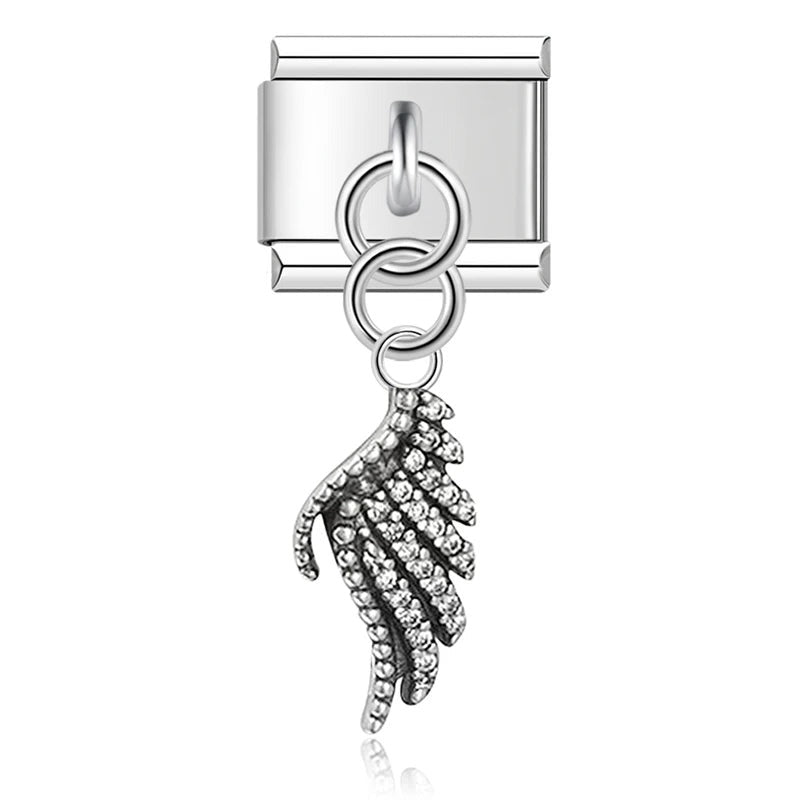 Daisy Flower Zircon Heart MOM DJ609