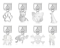 Enamel Teacher & Apple Dangle Charm for Charm Bracelets