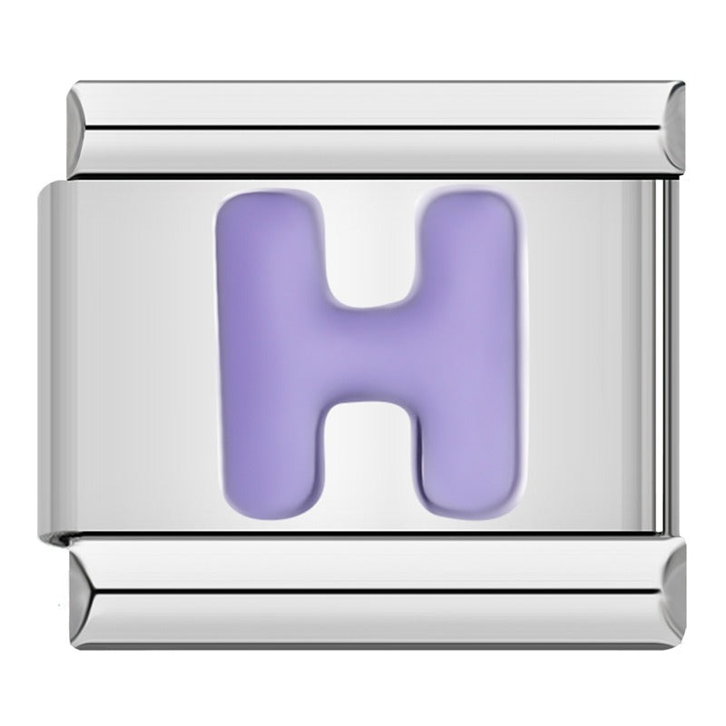 26 English Purple Letters DJ1646