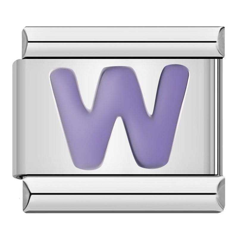 26 English Purple Letters DJ1646