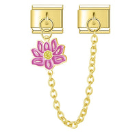 Enamel London Big Ben & UK Landmark Dangle Charm for Charm Bracelets