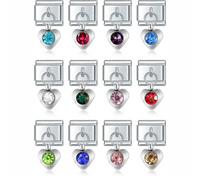 Enamel Rainbow Cloud Dangle Charm for Charm Bracelets