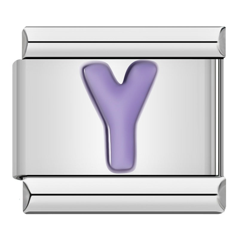 26 English Purple Letters DJ1646