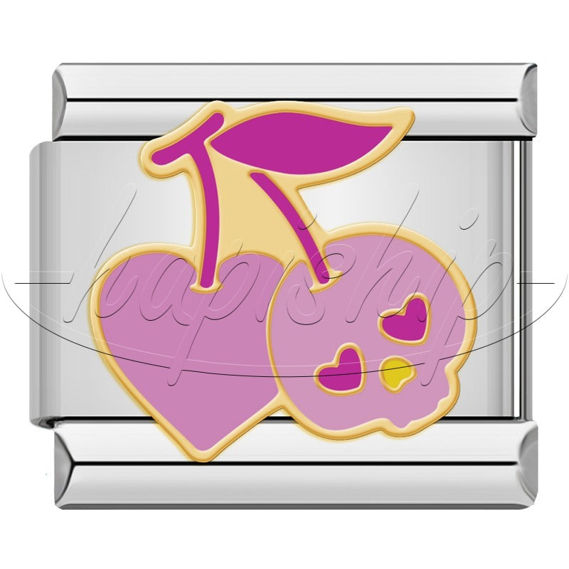 Pink Eye Flower Cherry Dice DJ1810