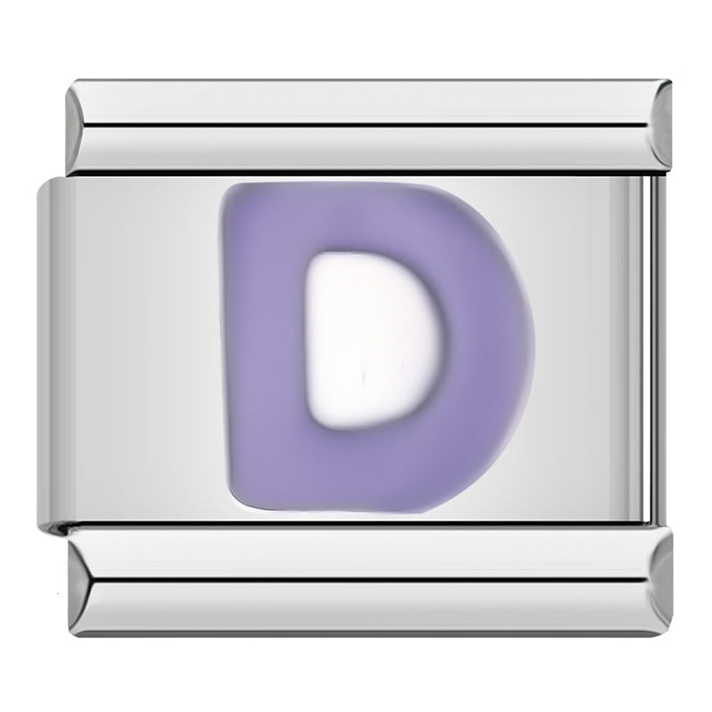 26 English Purple Letters DJ1646