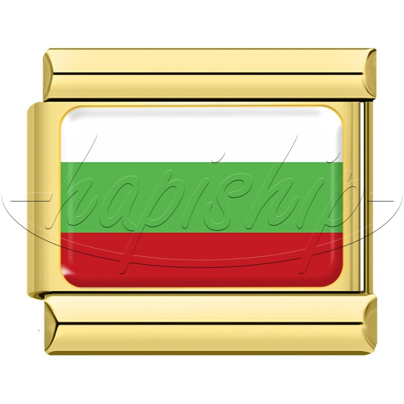 Golden Bulgaria Vietnam Israel National Flag TZ013-Gold