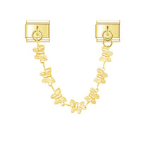 The Hearts, Butterfly & Chain Dangle Charm