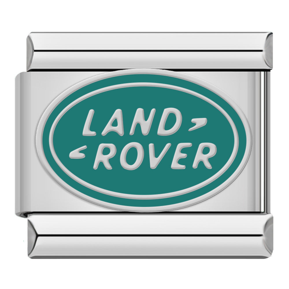 Land Rover Italian charm for a 9mm charm bracelet in stainless steel, by Charmtastic