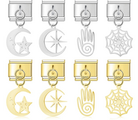 Mystical Moon & Magic Cutout Dangle Charm
