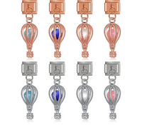 Hot Air Balloon Dangle Italian Charms