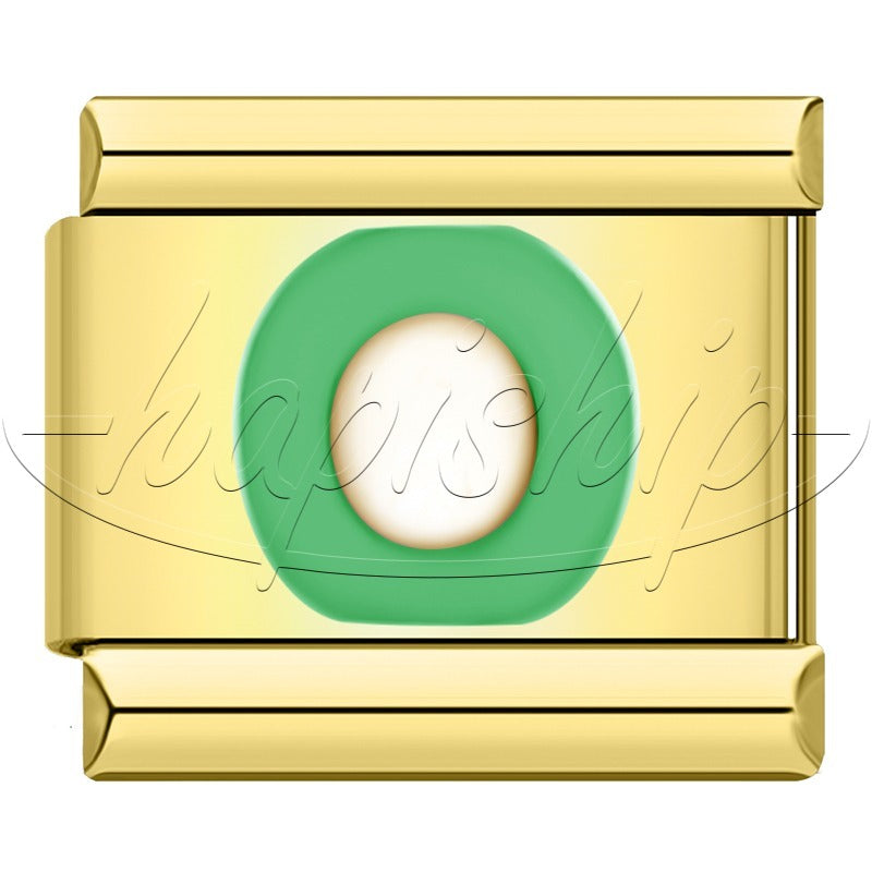 Golden Green 26 Letter DJ2024