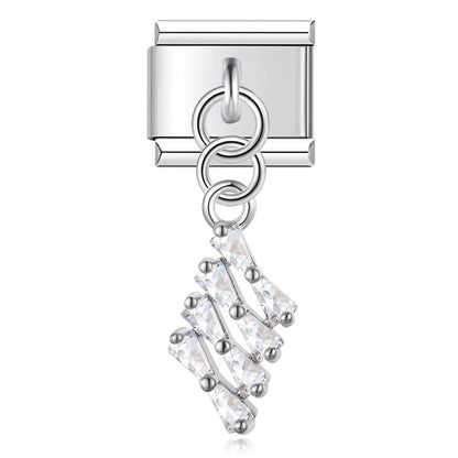 Enamel Mermaid & Ocean Fantasy Dangle Charm for Charm Bracelets