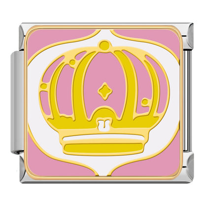 Magical Fairytale & Princess Italian Charms — Pink Castle, Mermaid & Enchanted Bracelet Links