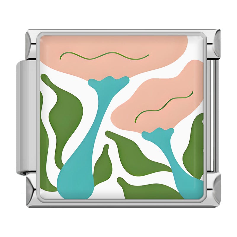 Square Flower  TZ123