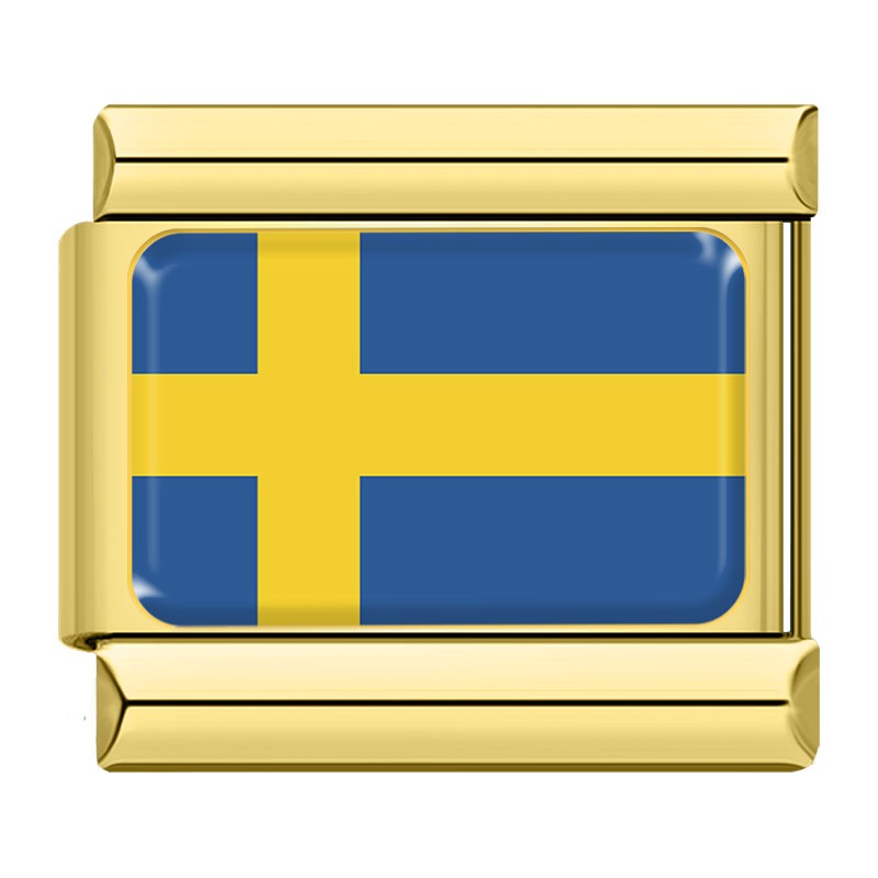 gold National Flag TZ161