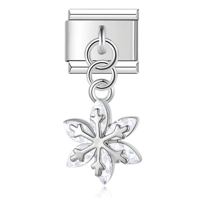 Enamel Mermaid & Ocean Fantasy Dangle Charm for Charm Bracelets