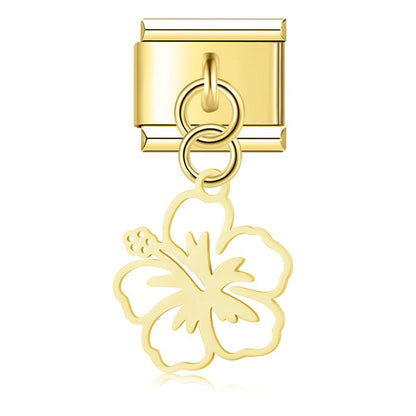 Elegant Flower, Heart, Car, Dog & Penguin Charms