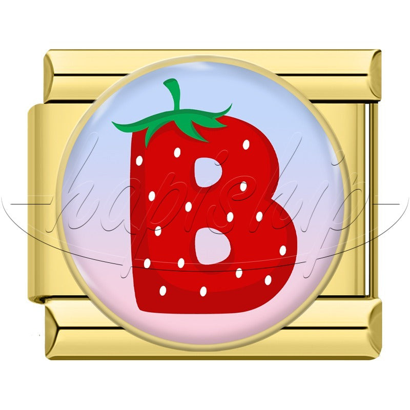 Strawberry 26 Letter TZ171-Gold