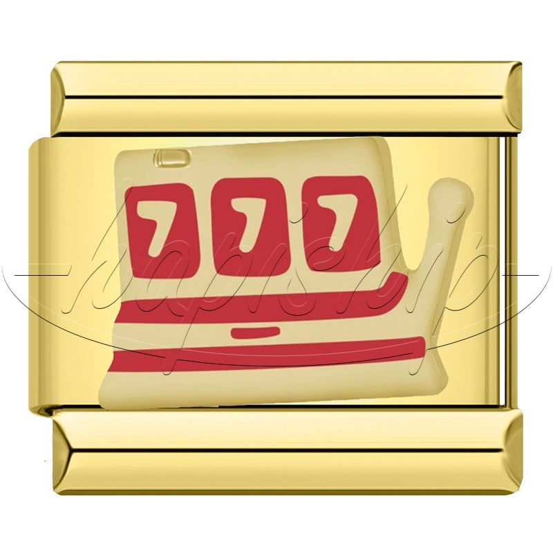 Golden Heart Rainbow Witch Stamp DJ2041-C