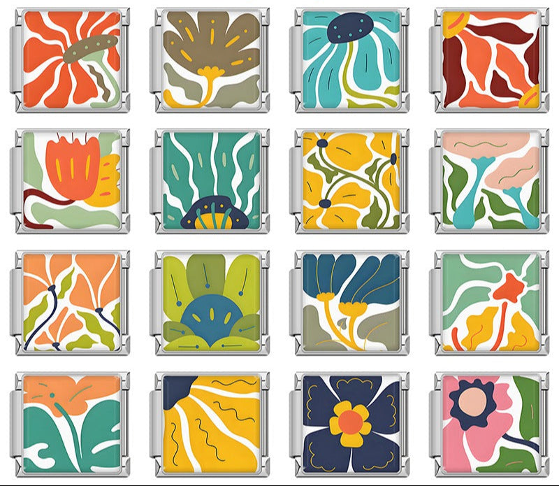 Square Flower  TZ123