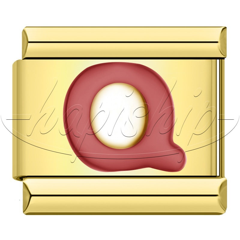 Golden Red 26 Letters A-Z  DJ1666