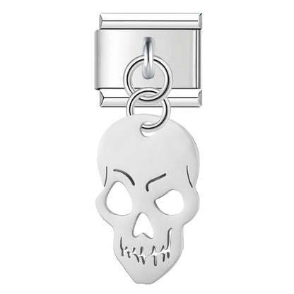 Edgy Spooky Silhouette Dangle Charm