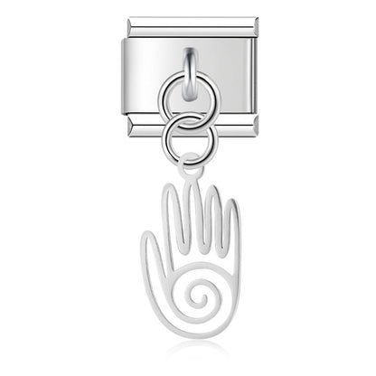 Mystical Moon & Magic Cutout Dangle Charm