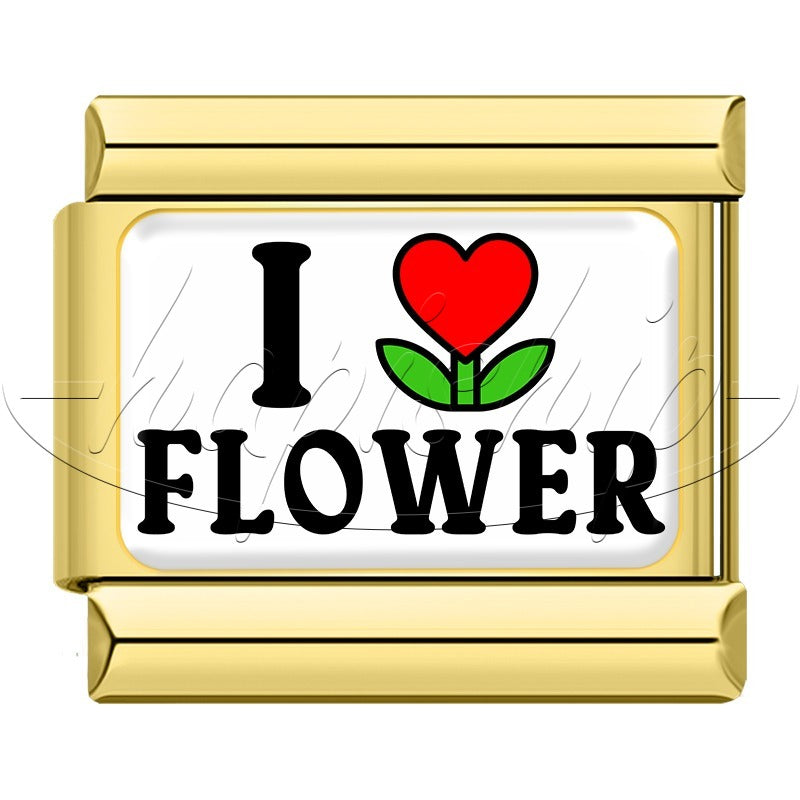 Golden I Love Travel Candy Music  TZ180-Gold