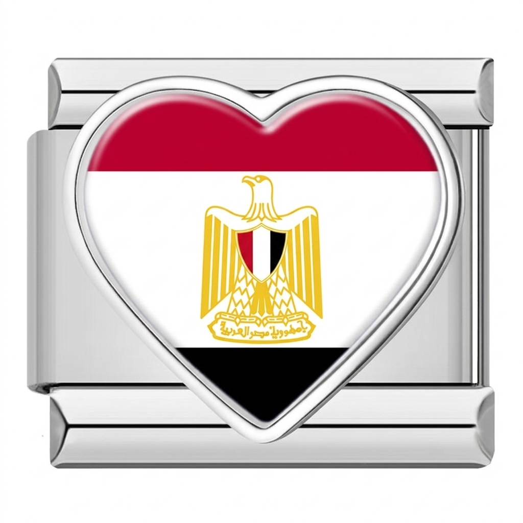 Global Love Heart world heart charms