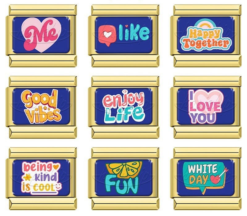 Golden Colors Me Like Cheey TZ056-Gold