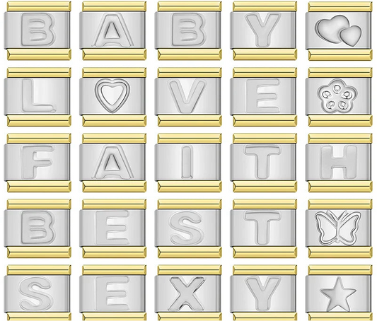 26 English Letters DJ1579