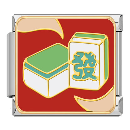Chinese Heritage & Cultural Symbols Italian Charms — Yin Yang, Panda, Dragon, Great Wall & More