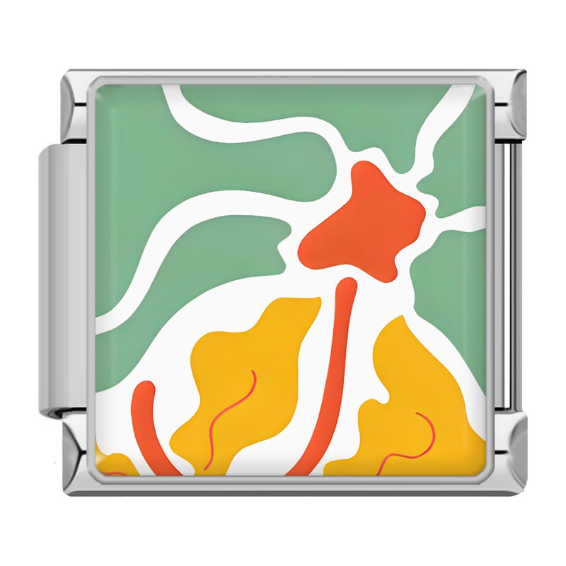 Square Flower  TZ123