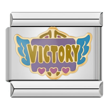 Games & Casino Italian Charms — Lucky 7, Dice, Poker, Victory & Gaming Bracelet Links