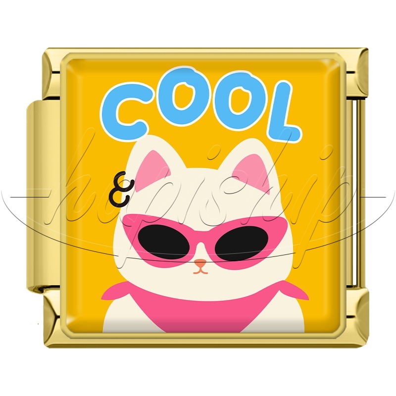 Golden Sweet Kind Happy Cat TZ187-Gold