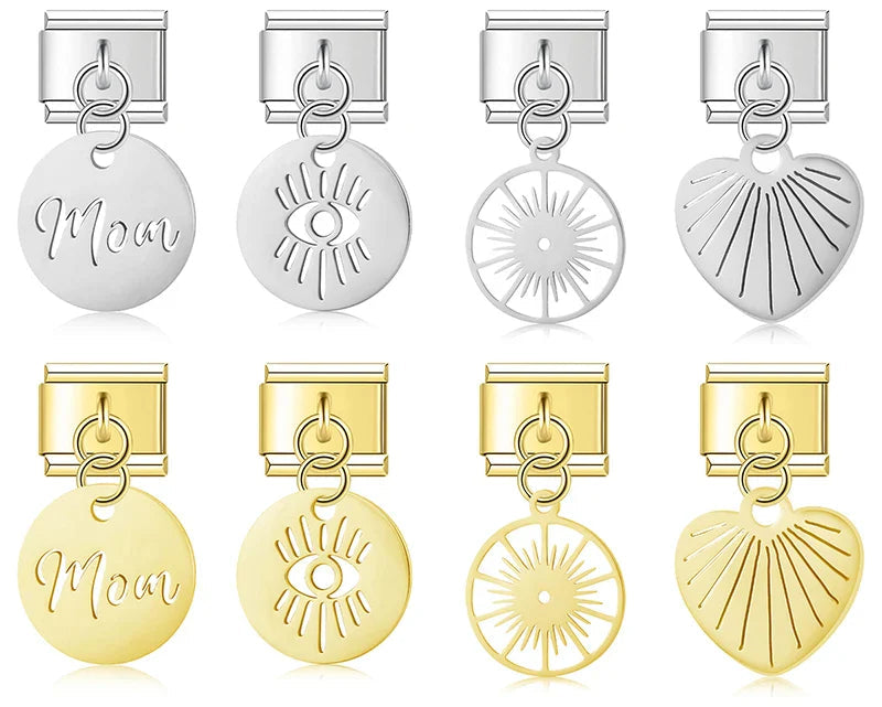 Mom Eye Round Heart Love  DJ1234