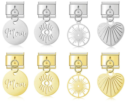 Mom Eye Round Heart Love  DJ1234