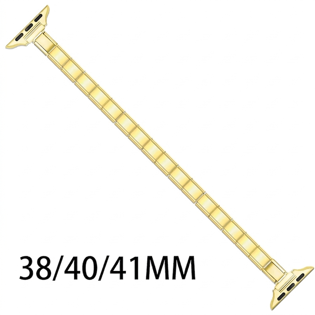 Apple Watch band silver/gold