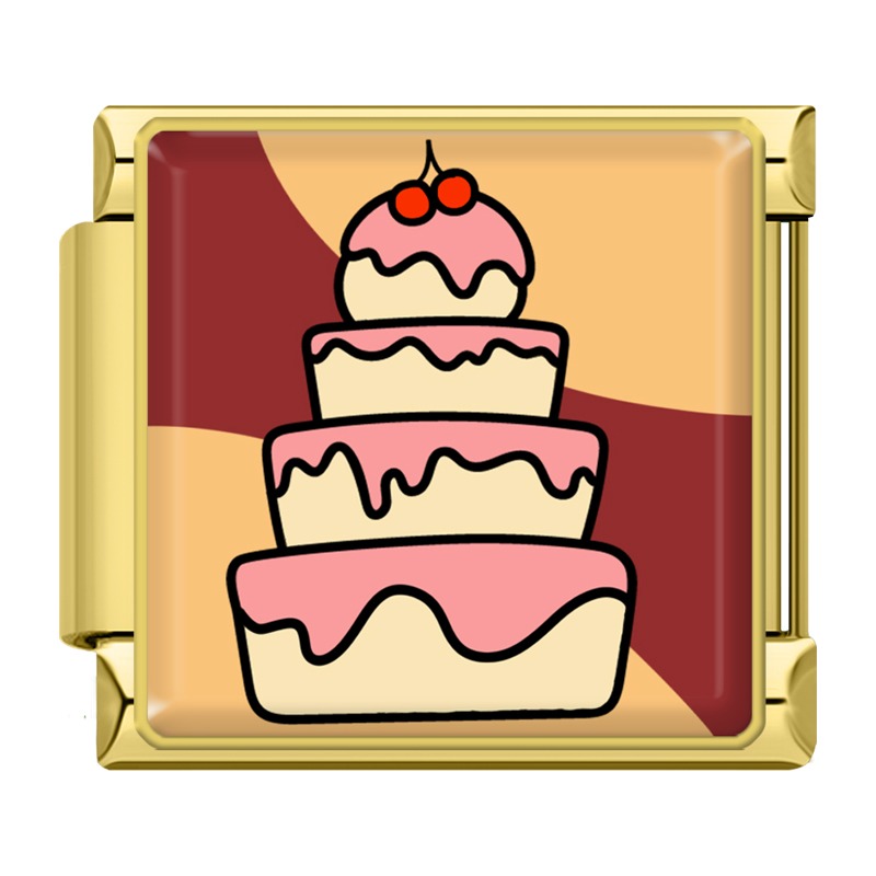 Cake Gift Pumpkin Girl Bear TZ137-Gold