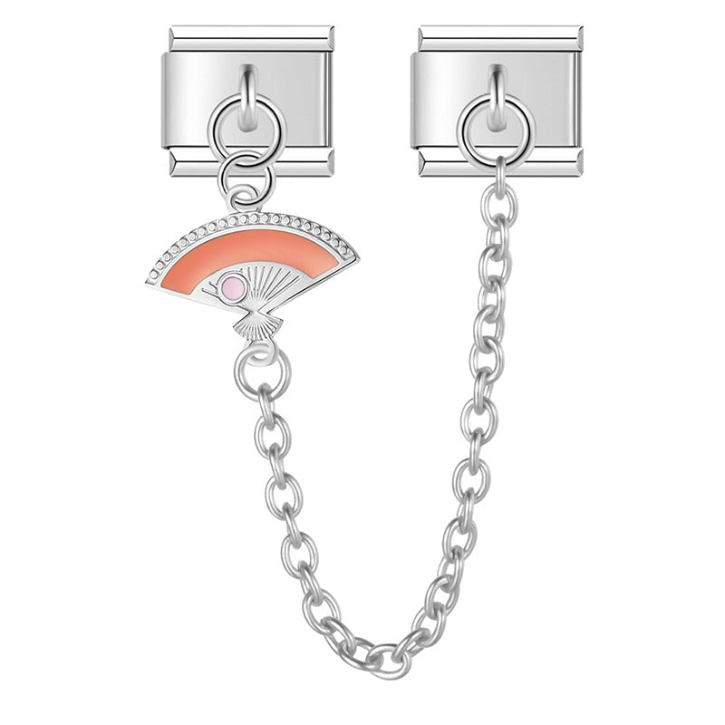 Colors Lotus Flower Fan Chain DJ1715