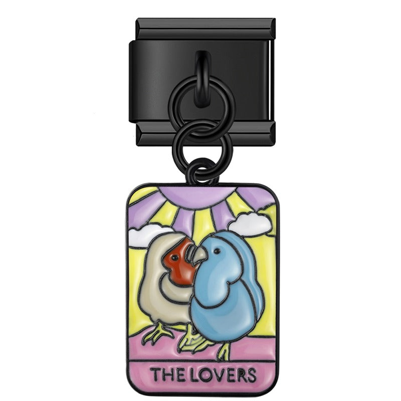 Black Tarot Parrot  DJ1454