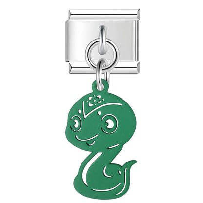 Miniature Gingerbread House Dangle Charm