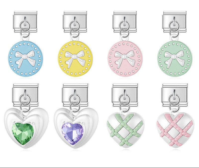 Heart Round Bowknot DJ1661