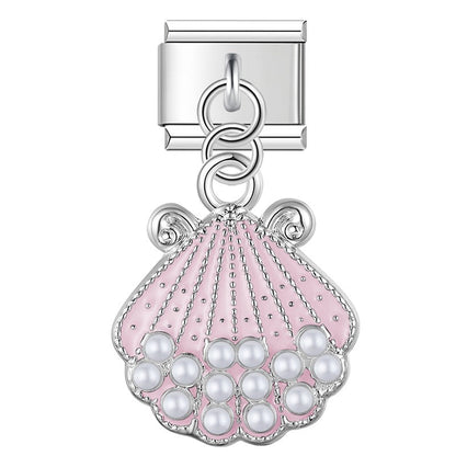 Enamel Typewriter Dangle Charm