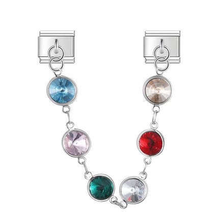 Enamel Mushroom & Toadstool Dangle Charm for Charm Bracelets